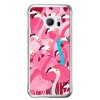 Etui na telefon HTC 10 - różowe ptaki flaming.