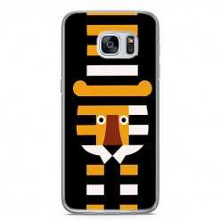 Etui na telefon Samsung Galaxy S7 - pasiasty tygrys.