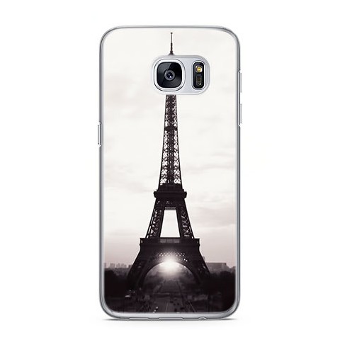 Etui na telefon Samsung Galaxy S7 - Wieża Eiffla.