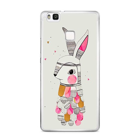 Etui na telefon Huawei P9 Lite - kolorowy królik.