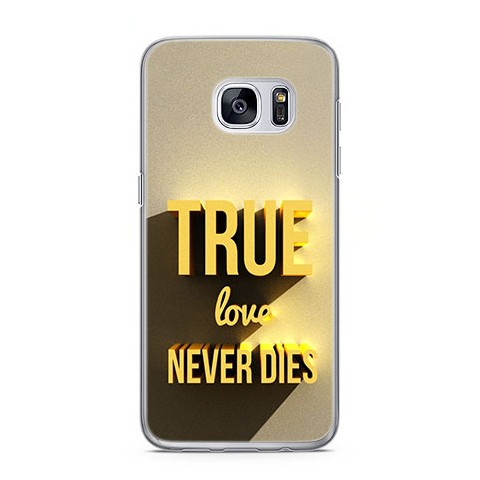 Etui na telefon Samsung Galaxy S7 - True Love Never...