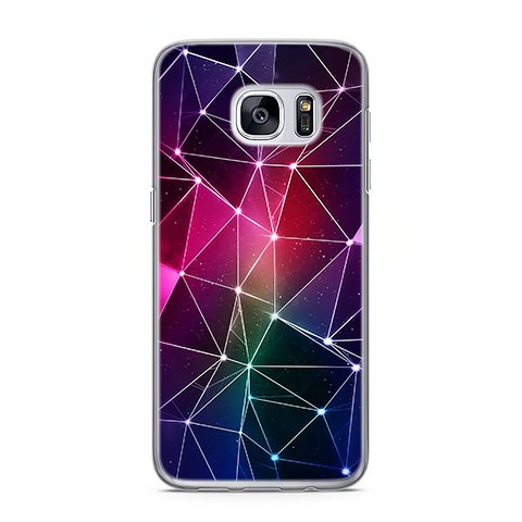 Etui na telefon Samsung Galaxy S7 - galaktyka abstract.