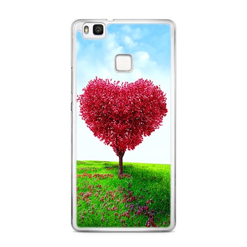 Etui na telefon Huawei P9 Lite - serce z drzewa.