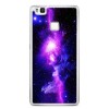 Etui na telefon Huawei P9 Lite - fioletowa galaktyka.