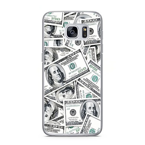 Etui na telefon Samsung Galaxy S7 - banknoty dolarowe.