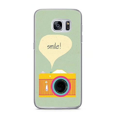 Etui na telefon Samsung Galaxy S7 - aparat fotograficzny Smile!