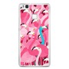 Etui na telefon Huawei P9 Lite - różowe ptaki flaming.