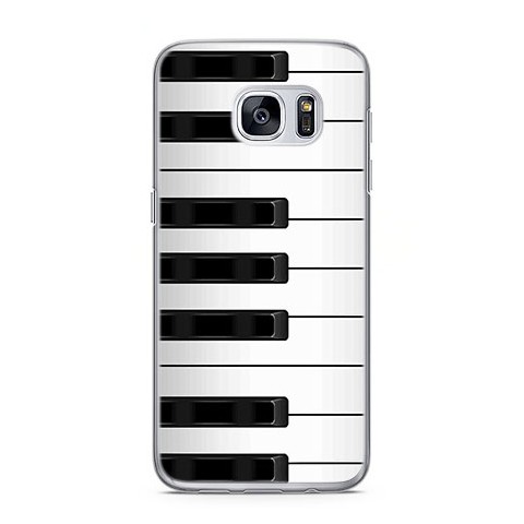 Etui na telefon Samsung Galaxy S7 - pianino.
