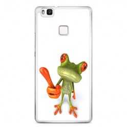 Etui na telefon Huawei P9 Lite - zabawna żaba 3d.