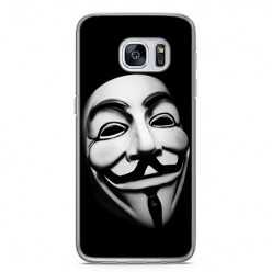 Etui na telefon Samsung Galaxy S7 - maska anonimus.