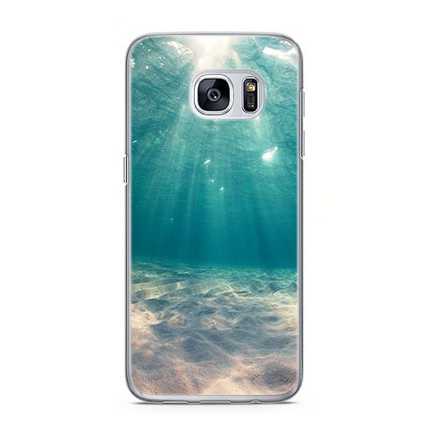 Etui na telefon Samsung Galaxy S7 - krajobraz pod wodą.