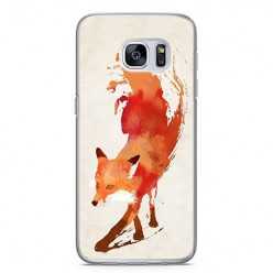 Etui na telefon Samsung Galaxy S7 Edge - watercolor Lis.
