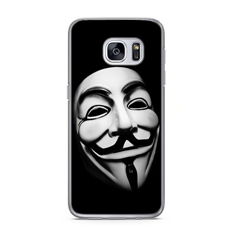 Etui na telefon Samsung Galaxy S7 Edge - maska anonimus.
