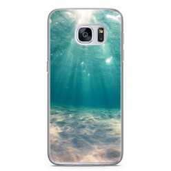 Etui na telefon Samsung Galaxy S7 Edge - krajobraz pod wodą.