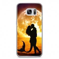 Etui na telefon Samsung Galaxy S7 Edge - romantyczny pocałunek.