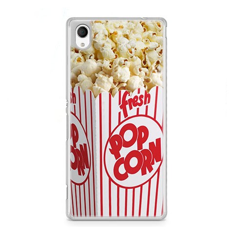 Etui na telefon Sony Xperia XA - pudełko popcornu.