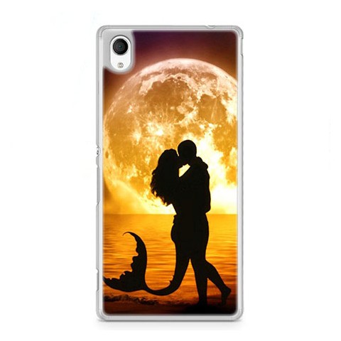 Etui na telefon Sony Xperia XA - romantyczny pocałunek.
