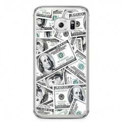 Etui na telefon Samsung Galaxy S6 - banknoty dolarowe.