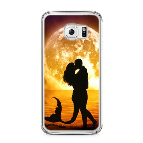 Etui na telefon Samsung Galaxy S6 - romantyczny pocałunek.