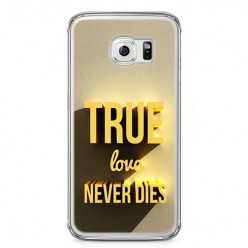 Etui na telefon Samsung Galaxy S6 Edge - True Love Never...