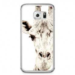 Etui na telefon Samsung Galaxy S6 Edge - żyrafa.