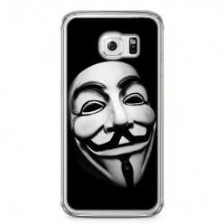 Etui na telefon Samsung Galaxy S6 Edge - maska anonimus.