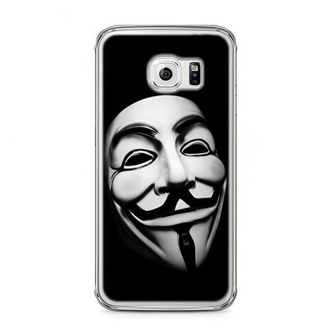 Etui na telefon Samsung Galaxy S6 Edge - maska anonimus.