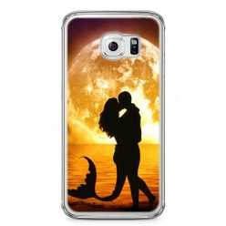 Etui na telefon Samsung Galaxy S6 Edge - romantyczny pocałunek.