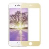 Hartowane szkło na Cały ekran 3D - iPhone 6 / 6s - złoty.