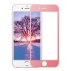 Hartowane szkło na Cały ekran 3D - iPhone 7 - różowy.
