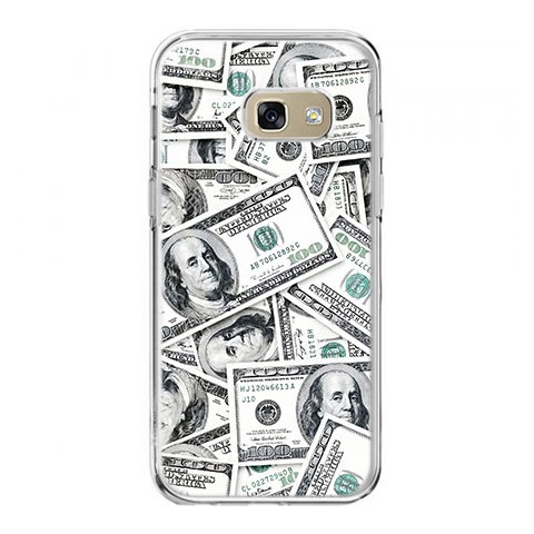 Etui na telefon Galaxy A5 2017 (A520) - banknoty dolarowe.