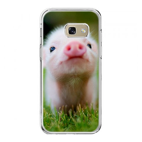 Etui na telefon Galaxy A5 2017 (A520) - mała świnka.