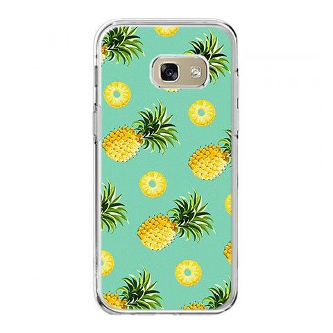 Etui na telefon Galaxy A5 2017 (A520) - żółte ananasy.