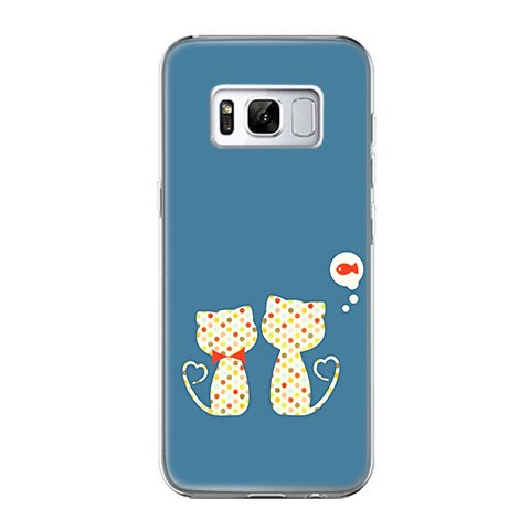 Etui na telefon Samsung Galaxy S8 - zakochane kotki.