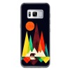 Etui na telefon Samsung Galaxy S8 - zachód słońca, abstract.