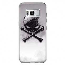 Etui na telefon Samsung Galaxy S8 - czaszka logo.