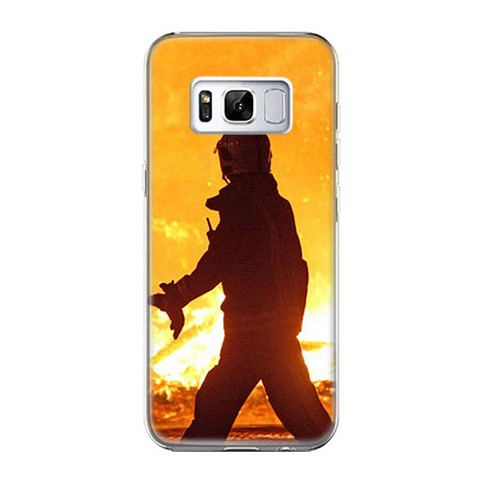 Etui na telefon Samsung Galaxy S8 - strażak w akcji.