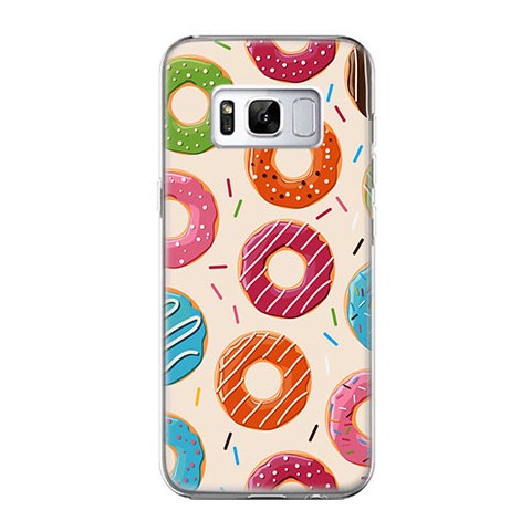 Etui na telefon Samsung Galaxy S8 - kolorowe pączki.