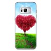 Etui na telefon Samsung Galaxy S8 - serce z drzewa.