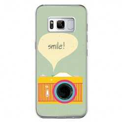 Etui na telefon Samsung Galaxy S8 - aparat fotograficzny Smile!