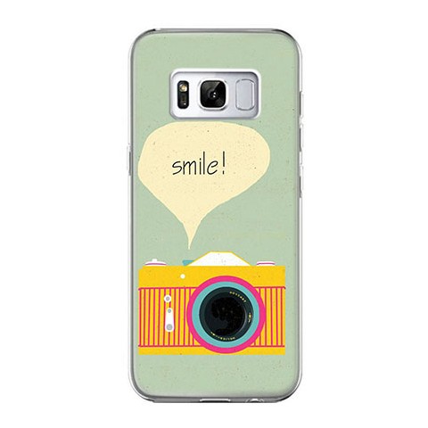 Etui na telefon Samsung Galaxy S8 - aparat fotograficzny Smile!
