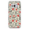 Etui na telefon Samsung Galaxy S8 - czerwone serduszka Love.