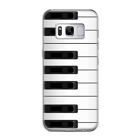 Etui na telefon Samsung Galaxy S8 - pianino.