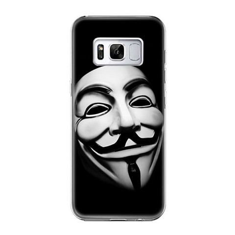 Etui na telefon Samsung Galaxy S8 - maska anonimus.