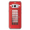 Etui na telefon Samsung Galaxy S8 - czerwona budka telefoniczna.