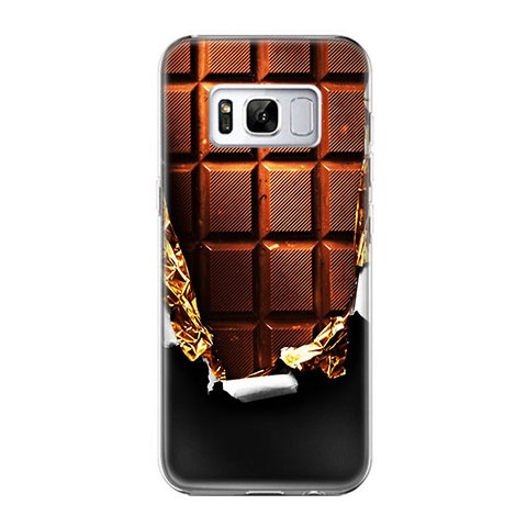 Etui na telefon Samsung Galaxy S8 - tabliczka czekolady.