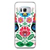 Etui na telefon Samsung Galaxy S8 - łowickie wzory kwiaty.