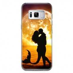 Etui na telefon Samsung Galaxy S8 - romantyczny pocałunek.