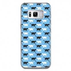 Etui na telefon Samsung Galaxy S8 Plus - kotki pattern.