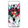 Etui na telefon Samsung Galaxy S8 Plus - głowa wilka watercolor.